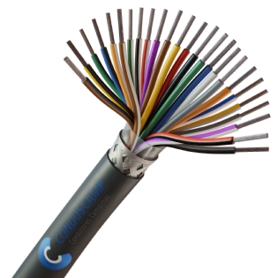 Cabo AFT 25x20 Awg Blindado em Malha de Cobre Estanhado Preto