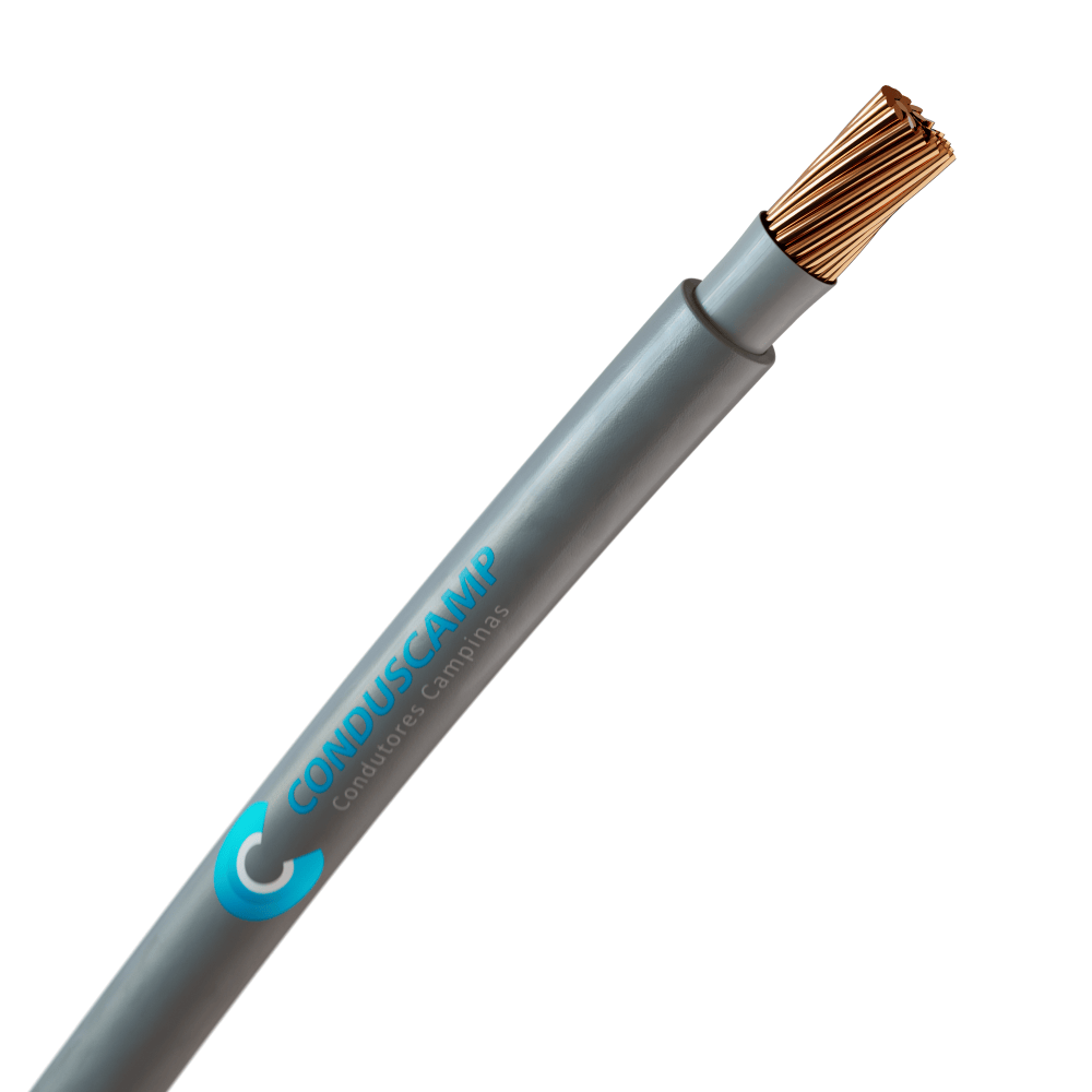 Cabo Protegido 15kv Cobre 16,00 mm2 Cinza (Uso Aéreo)