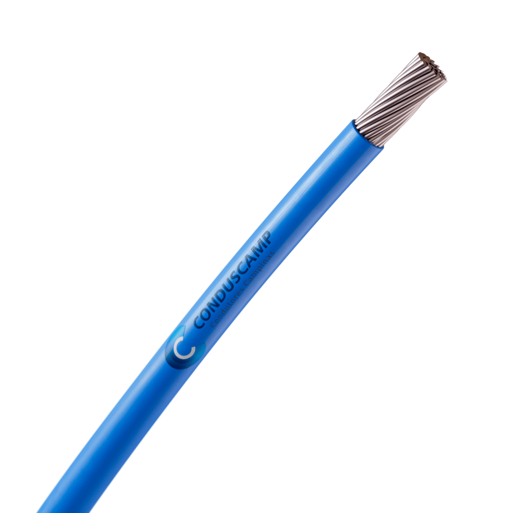 Cabo Alumínio Singelo 300,00 mm² Azul Claro