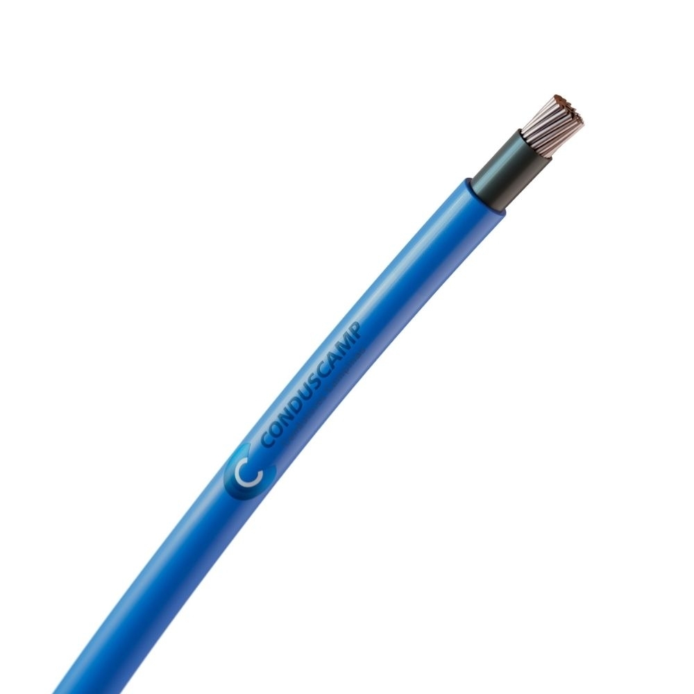 Cabo Alumínio 1kv Dupla Isolação 185,00mm² Azul Claro
