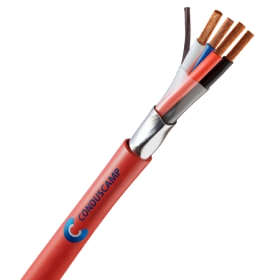 Cabo para Alarme/Detecção Incêndio 1x4x2,50 mm² Vermelho