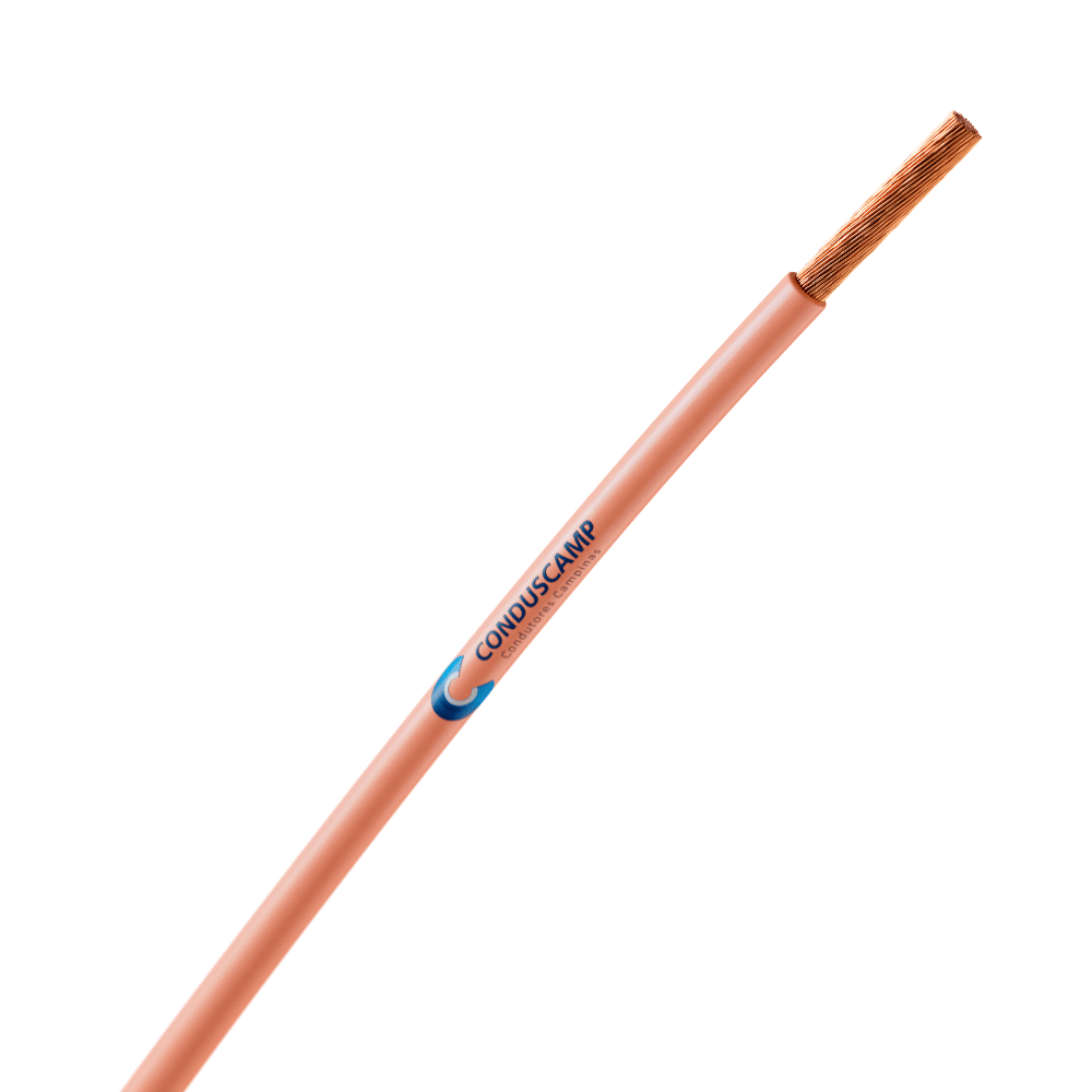 Cabo Silicone 2,50 mm² 300 Graus Sem Fibra de Vidro Marrom