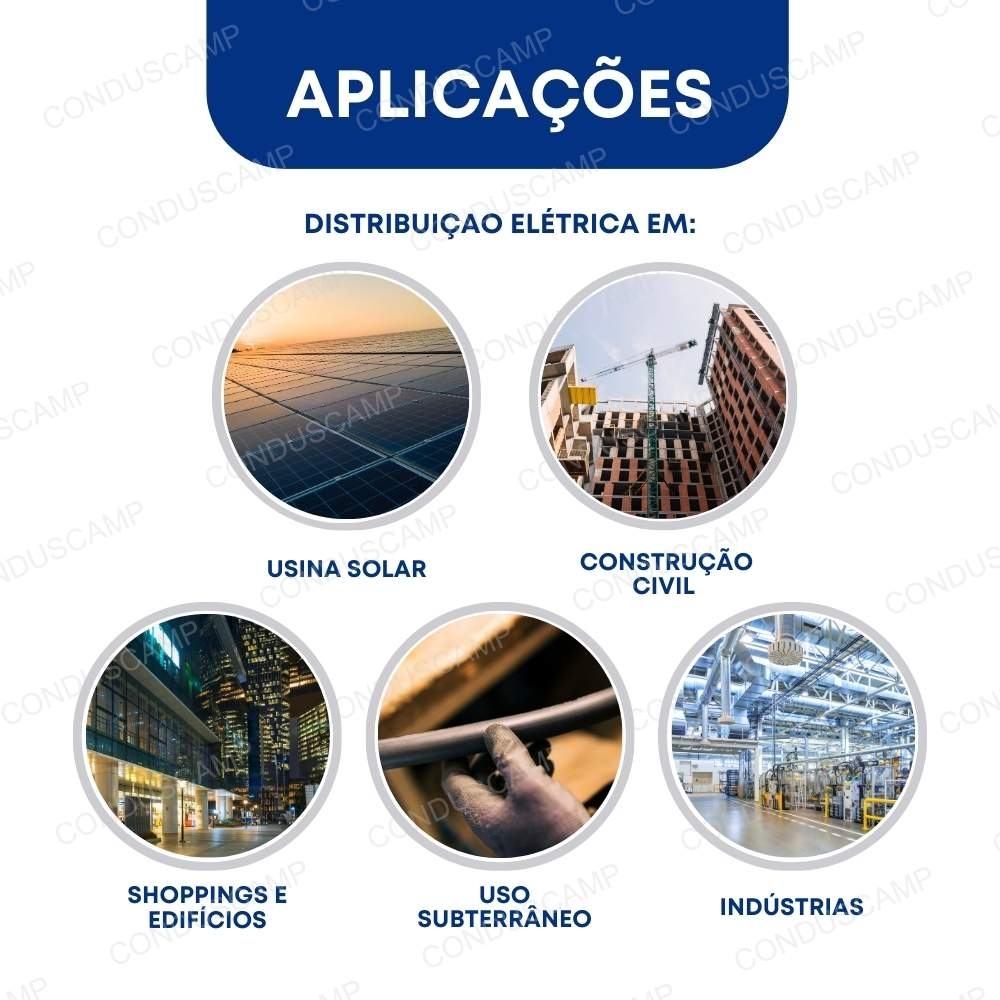 Cabo Aluminio 1kv Dupla Isolação 150,00 mm² Preto